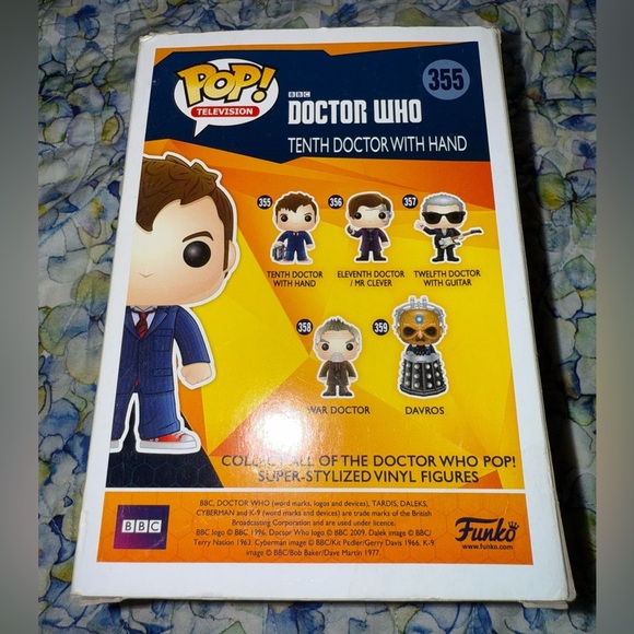 Funko Pop! Doctor Who - Tenth Doctor Funko Pop Figure - Picture 4 of 10